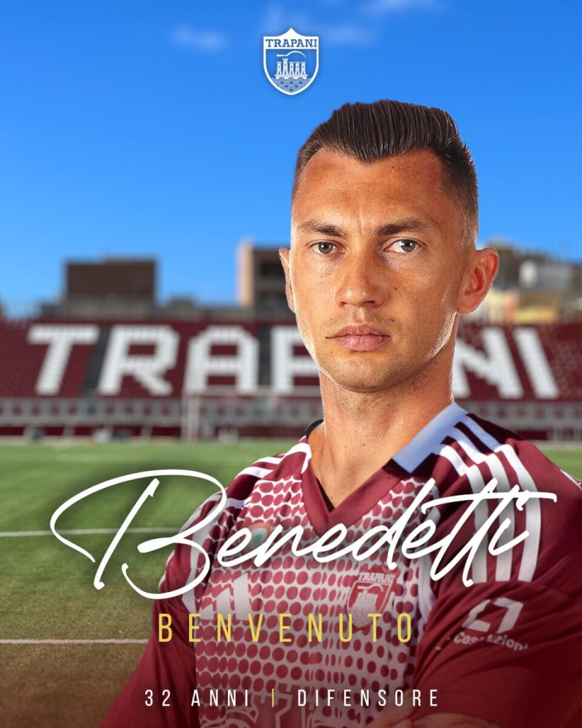 Amedeo Benedetti indossa il granata! - 