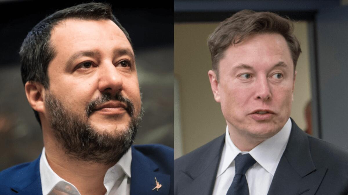Salvini sostiene Elon Musk e il fondatore di Tesla gli ricambia: un sincero grazie! - 