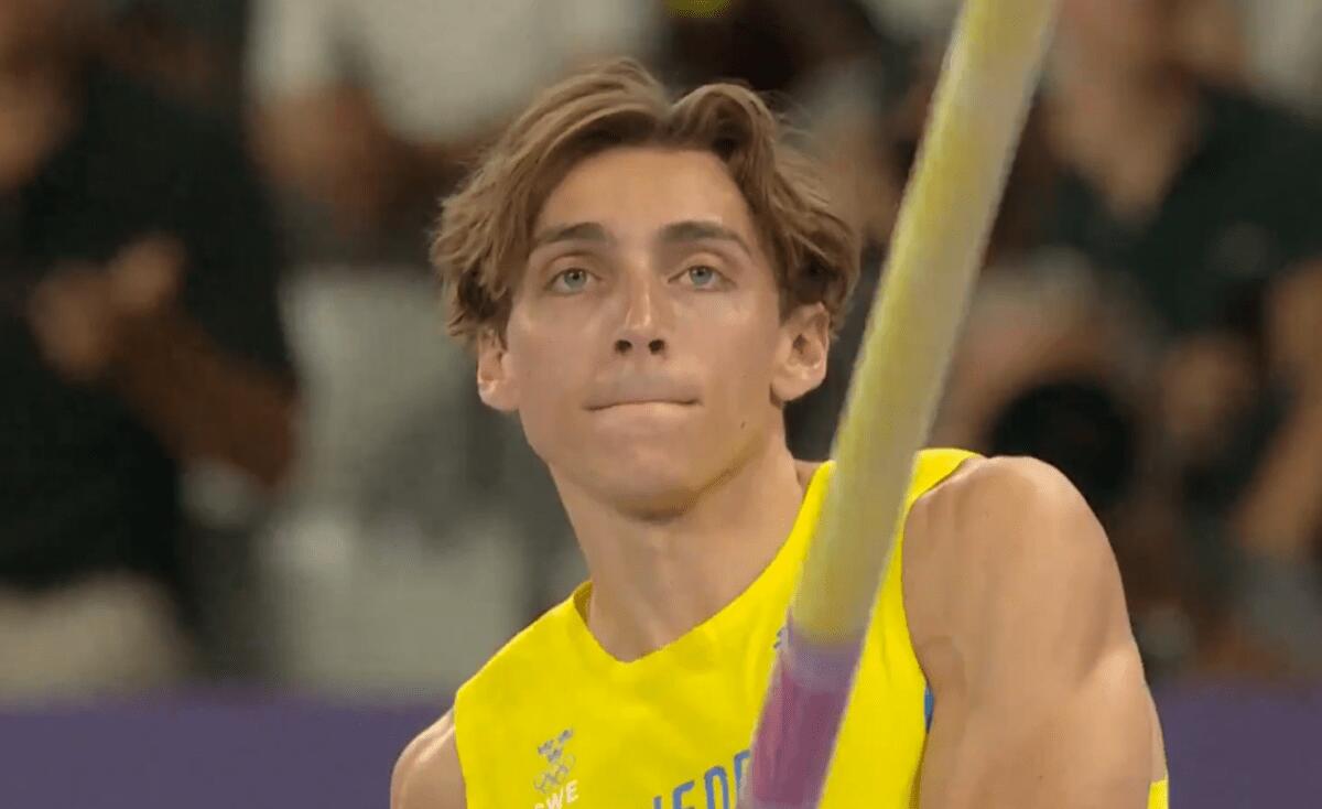 Duplantis conquista l'oro e segna un nuovo record del mondo nel salto con l'asta a Parigi 2024! - 