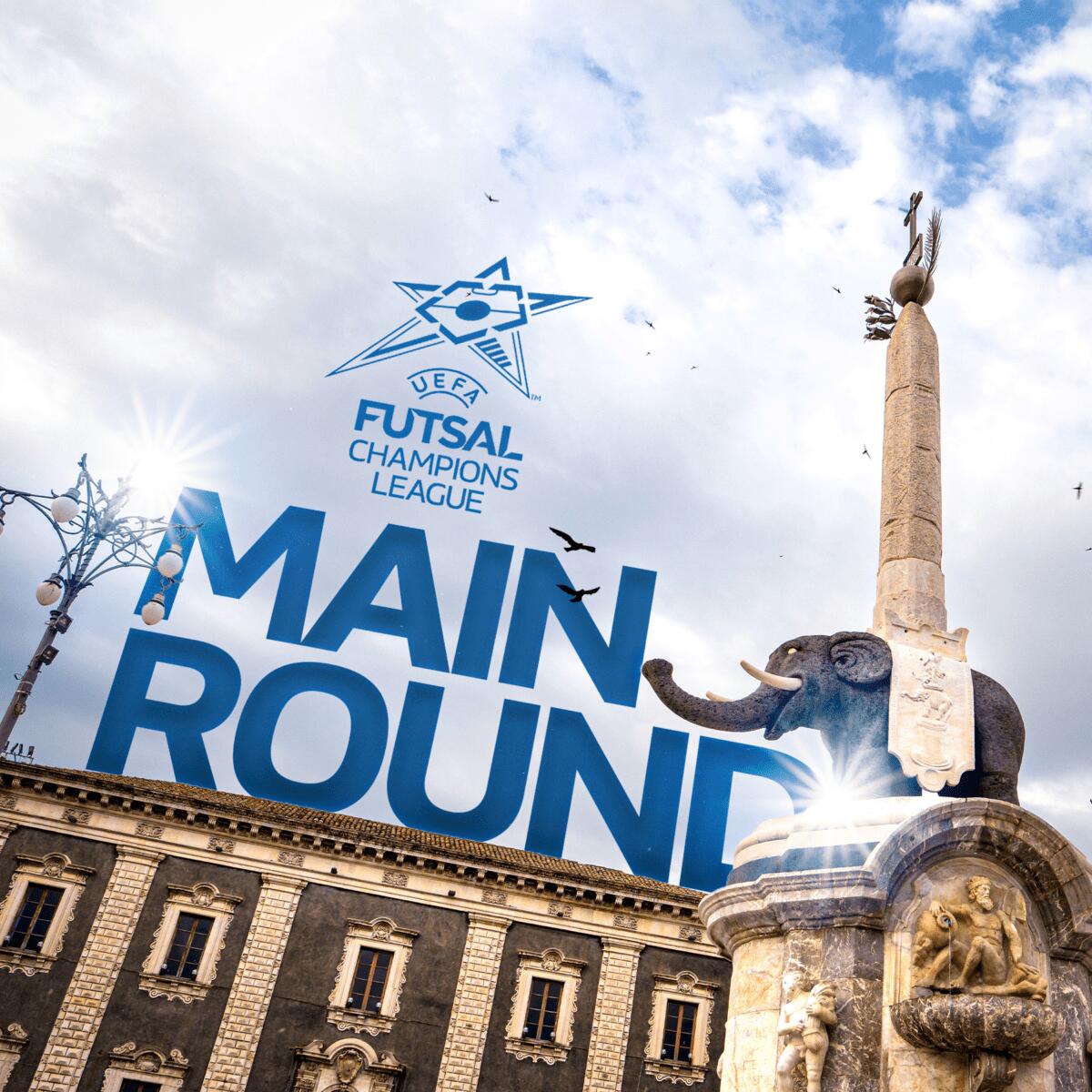 Main Round della UEFA Futsal Champions League in scena a Catania: tutte le novità dalla Divisione Calcio a 5! - 