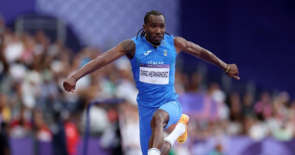 Andy Diaz si guadagna un posto nella finale del salto triplo a Parigi 2024 in un finale thrilling! - 