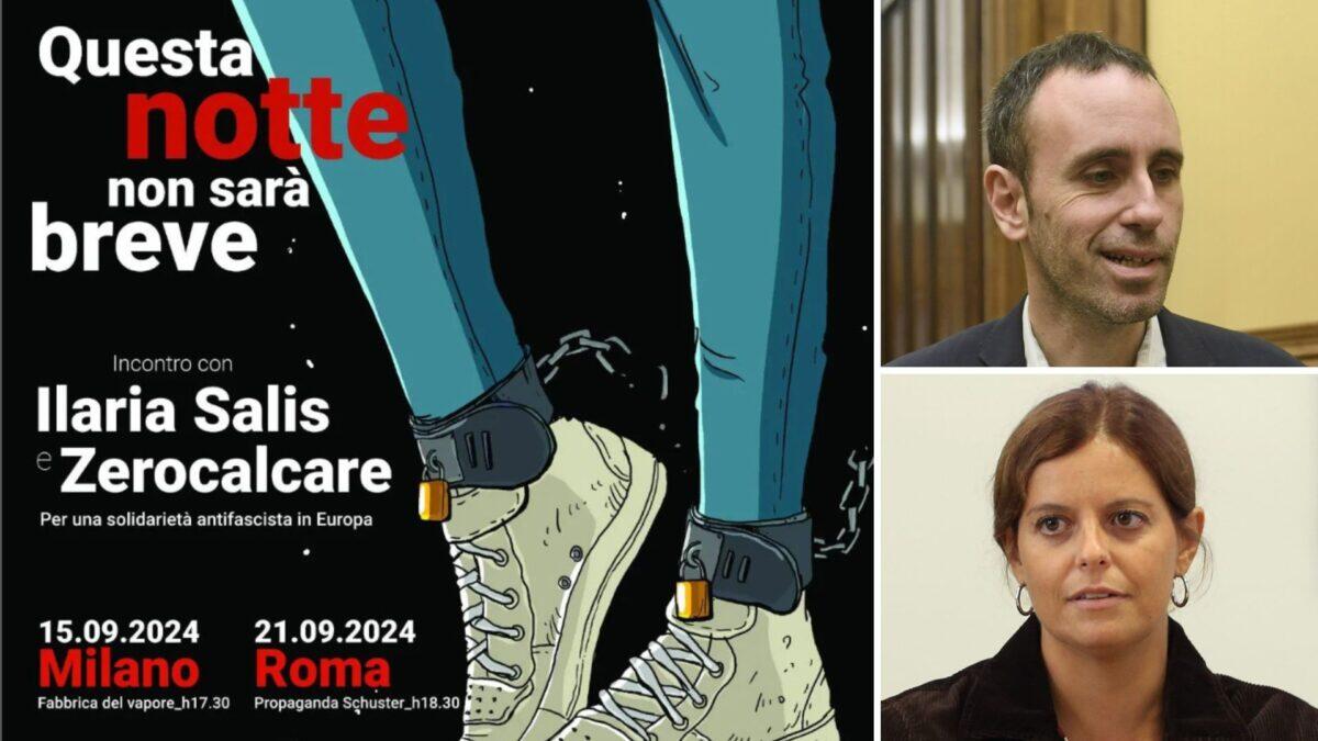 Questa notte di emozioni: Salis e Zerocalcare domani a Milano e il 21 a Roma! - 