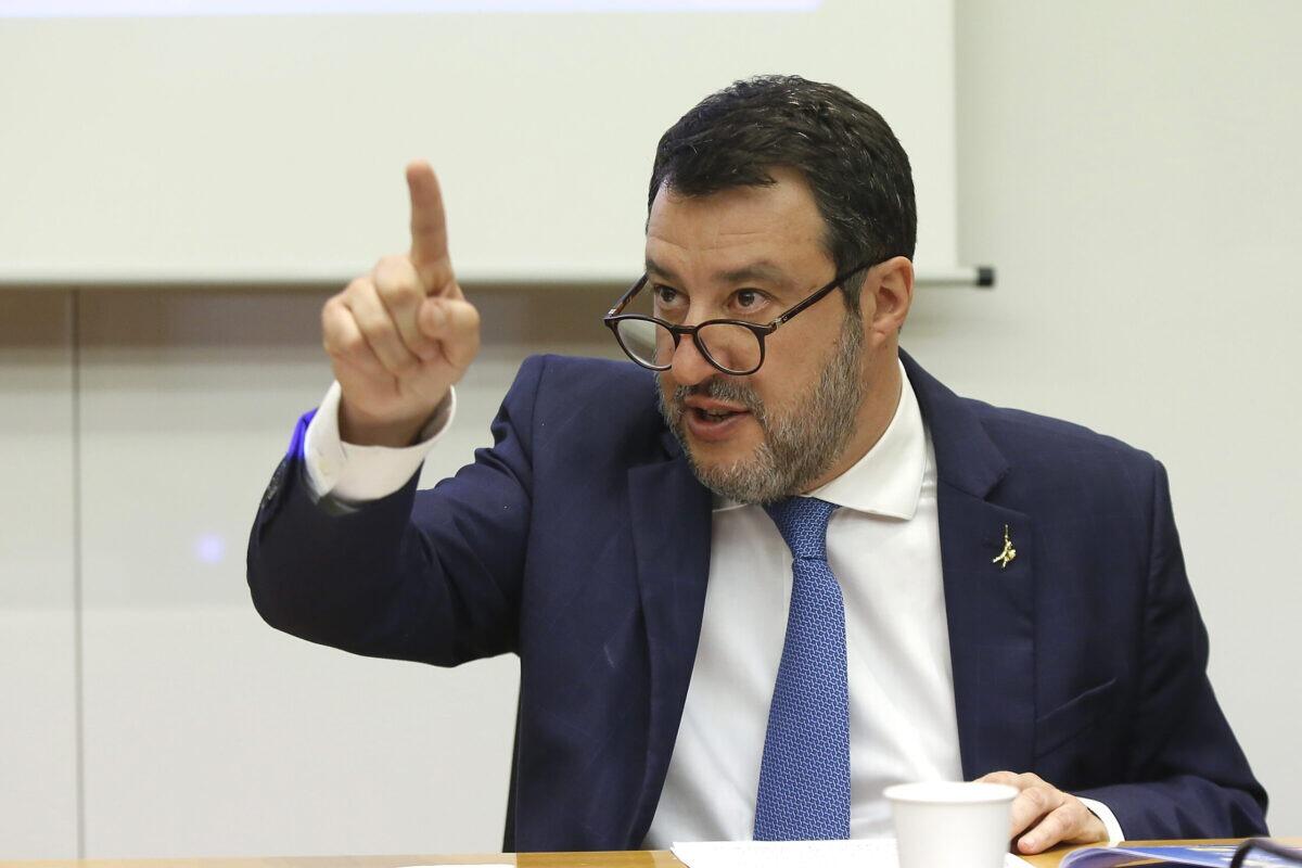 Matteo Salvini parla di Open Arms in un'intervista esclusiva a Quarta Repubblica - 