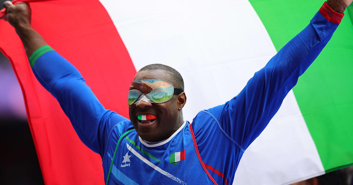 Oney Tapia conquista l'oro e fa vibrare le note della vittoria: trionfo azzurro nel lancio del disco F11 ai Giochi Paralimpici di Parigi 2024! - 