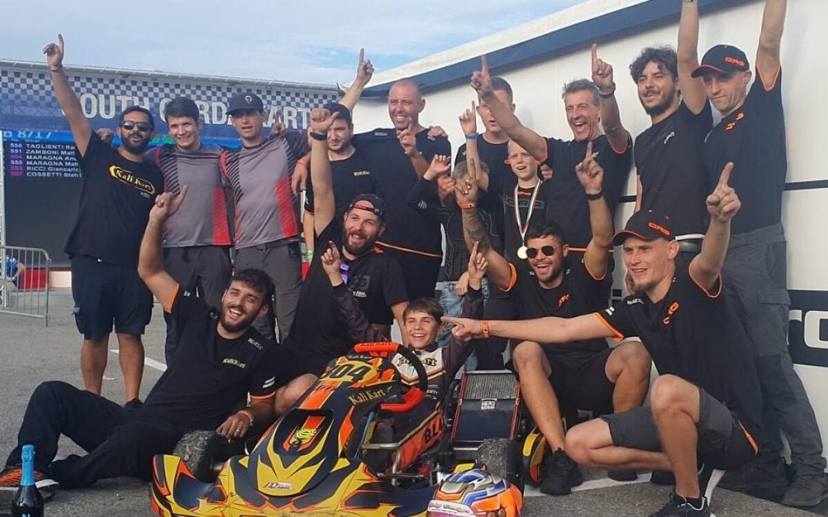Cristian Blandino conquista il titolo di Campione Italiano OK N-Junior: un trionfo da sogno per il giovanissimo talento siciliano! - 