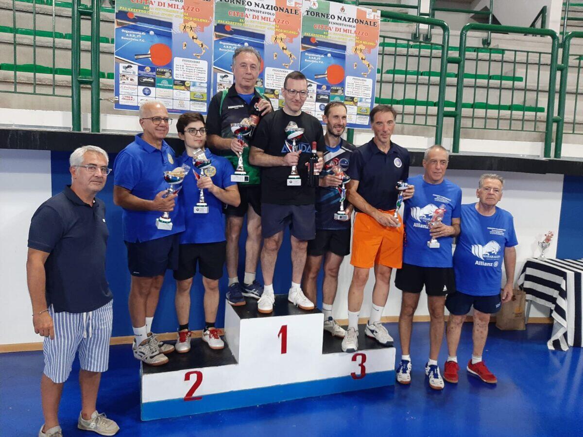 Torneo Open di Tennis Tavolo: Successo Strepitoso a Milazzo con Nuove Stelle Emergenti! - 