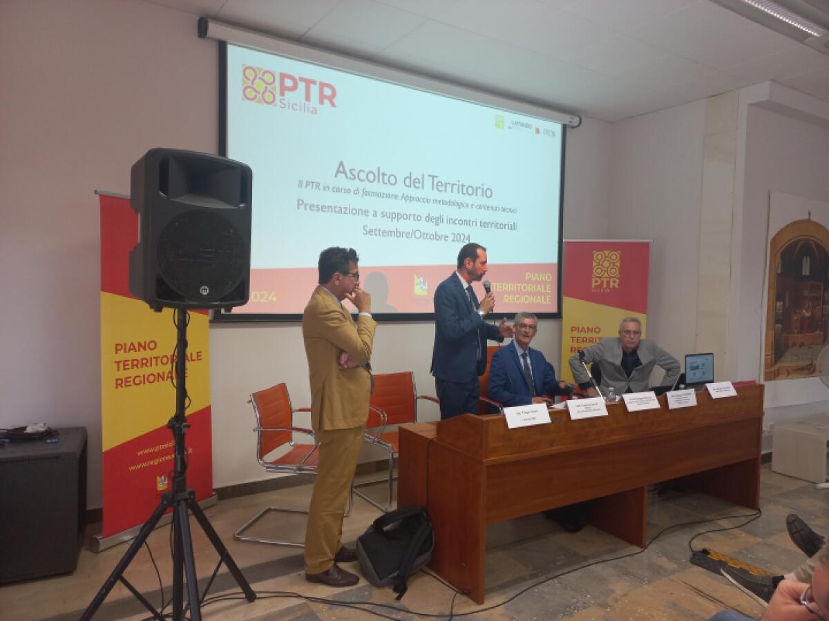 Incontro per il Piano Territoriale Regionale: Messina avvia la trasformazione del territorio Siciliano! - 