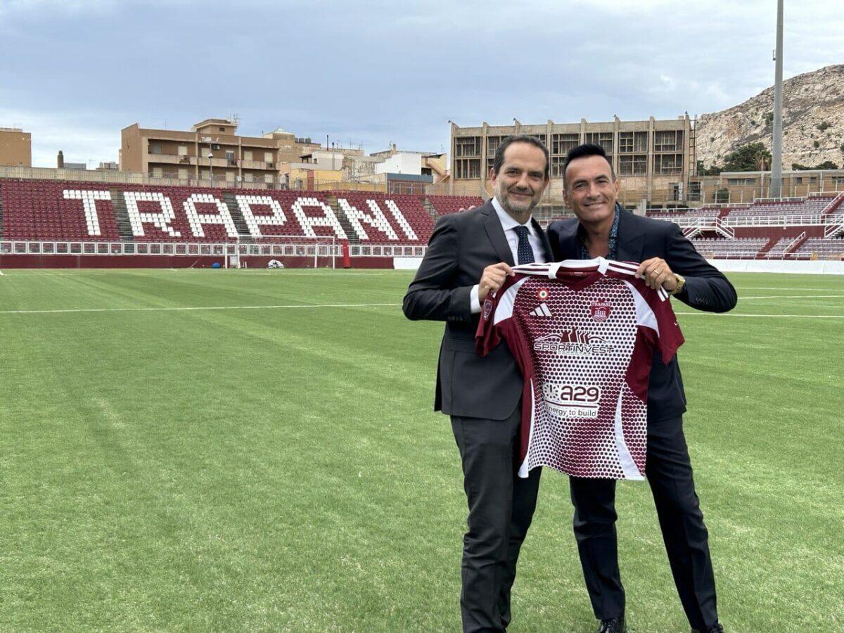 Il Presidente Marani della Lega Pro in visita ufficiale al Trapani - 