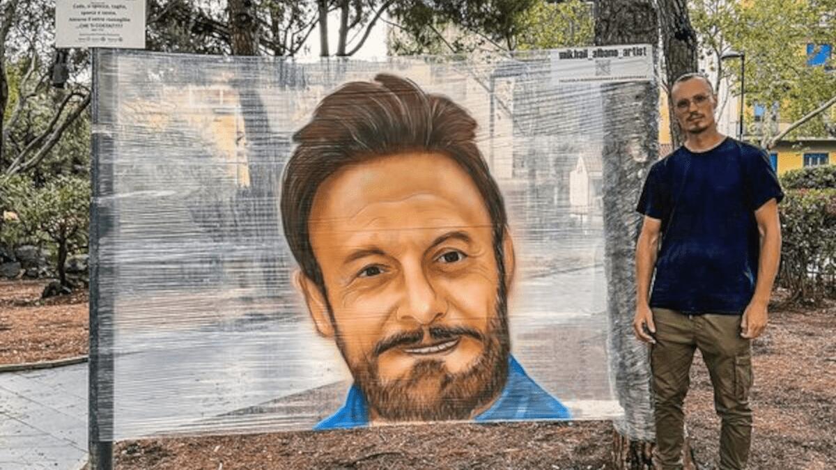 Omaggio a Totò Schillaci a Catania: l’opera del “catanese” Mikhail Albano - 