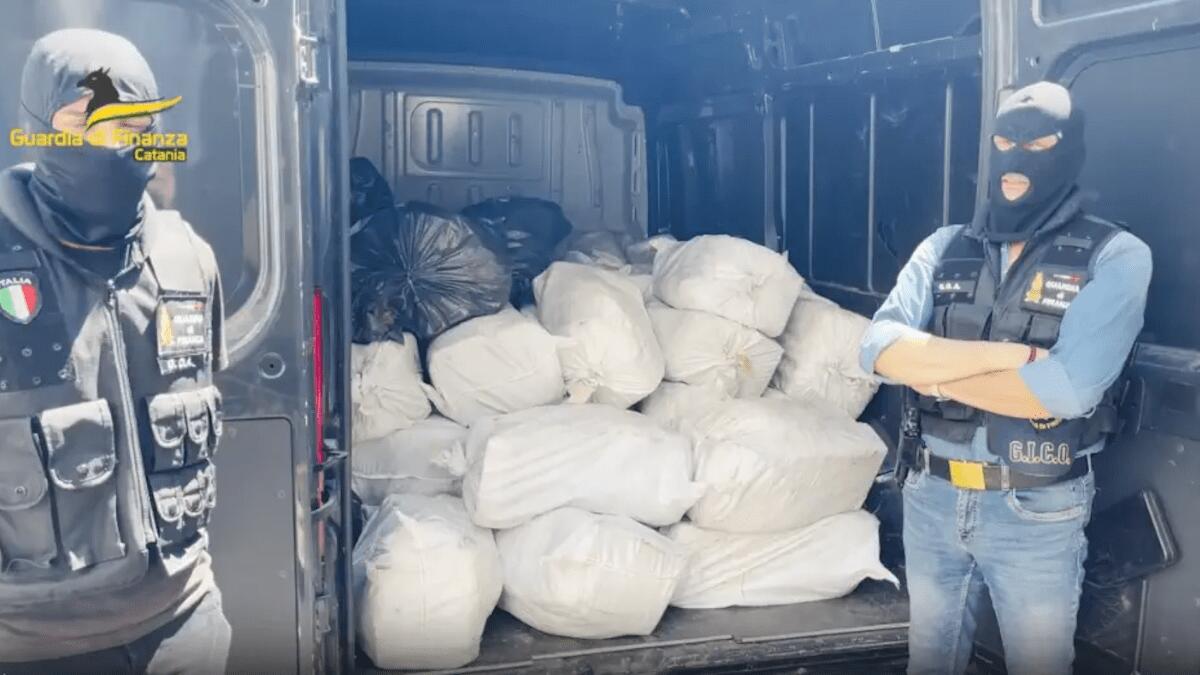 Scene da Narcos a Catania: Guardia di Finanza sequestra mezza tonnellata di cocaina [VIDEO] - 
