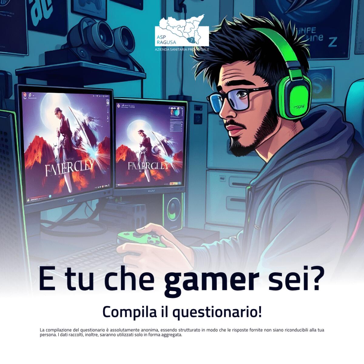 L'ASP partecipa al Vittoria Comics & Games con un'ambulatorio antibullismo e un interessante questionario! - 