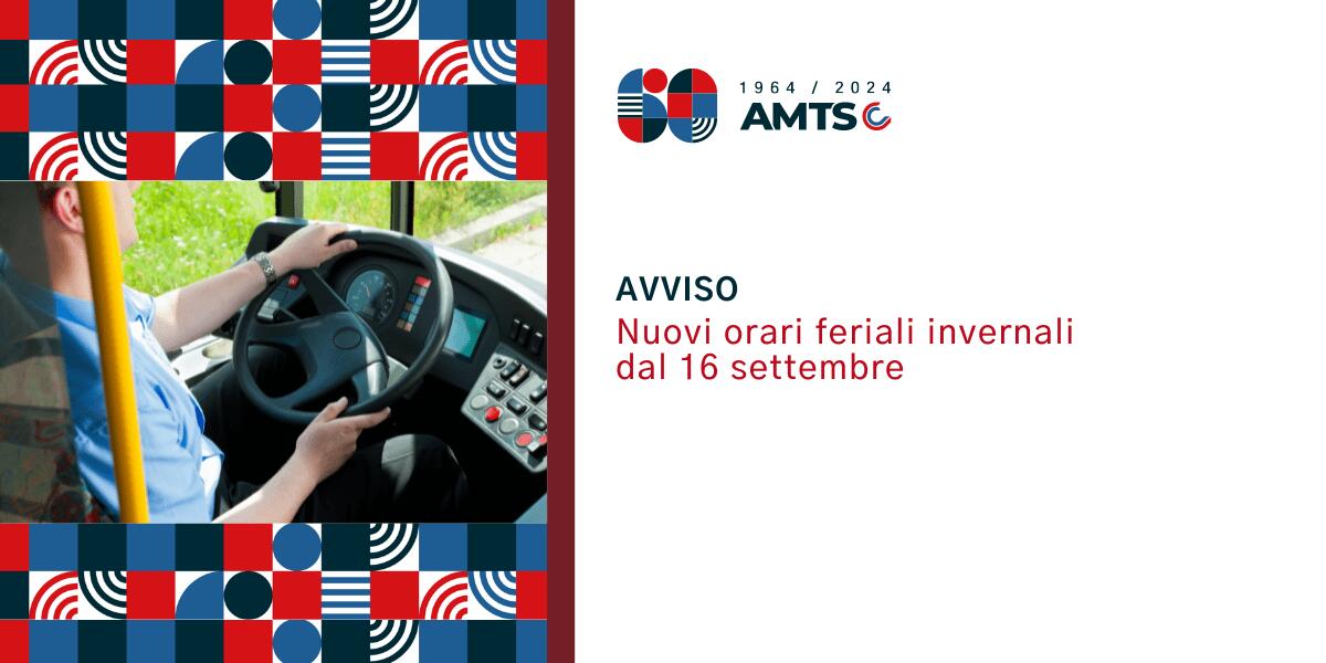 Scopri i nuovi orari invernali in vigore dal 16 settembre! - 