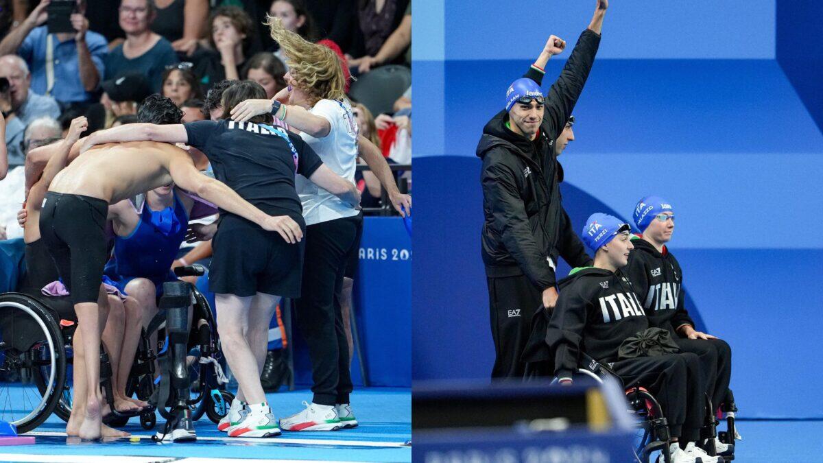 Italia protagonista alle Paralimpiadi: record mondiale per la staffetta del nuoto! - 
