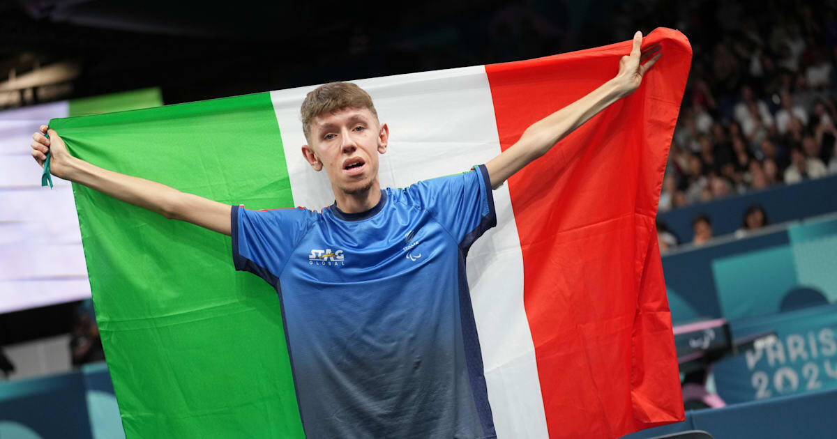 Matteo Parenzan conquista l'oro Paralimpico nel tennistavolo MS6: il sogno si avvera a Parigi 2024! - 