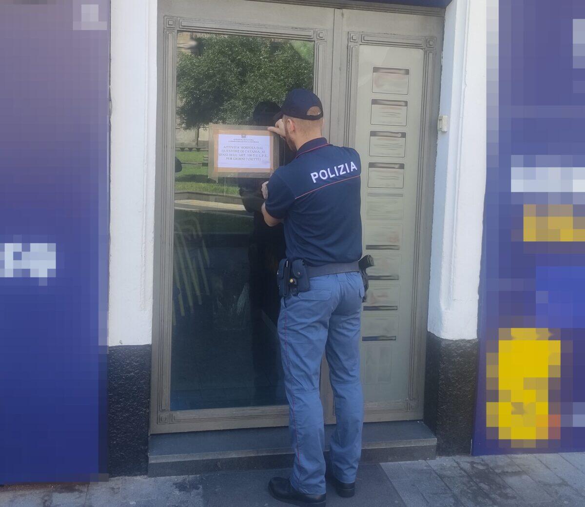 Chiusura Temporanea di un Centro Scommesse: Una Misura per la Sicurezza Pubblica a Catania - 