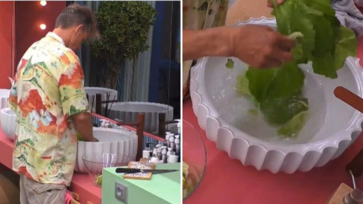 Scandalo al Grande Fratello: Thorne lava l'insalata in bagno e il web insorge! - 