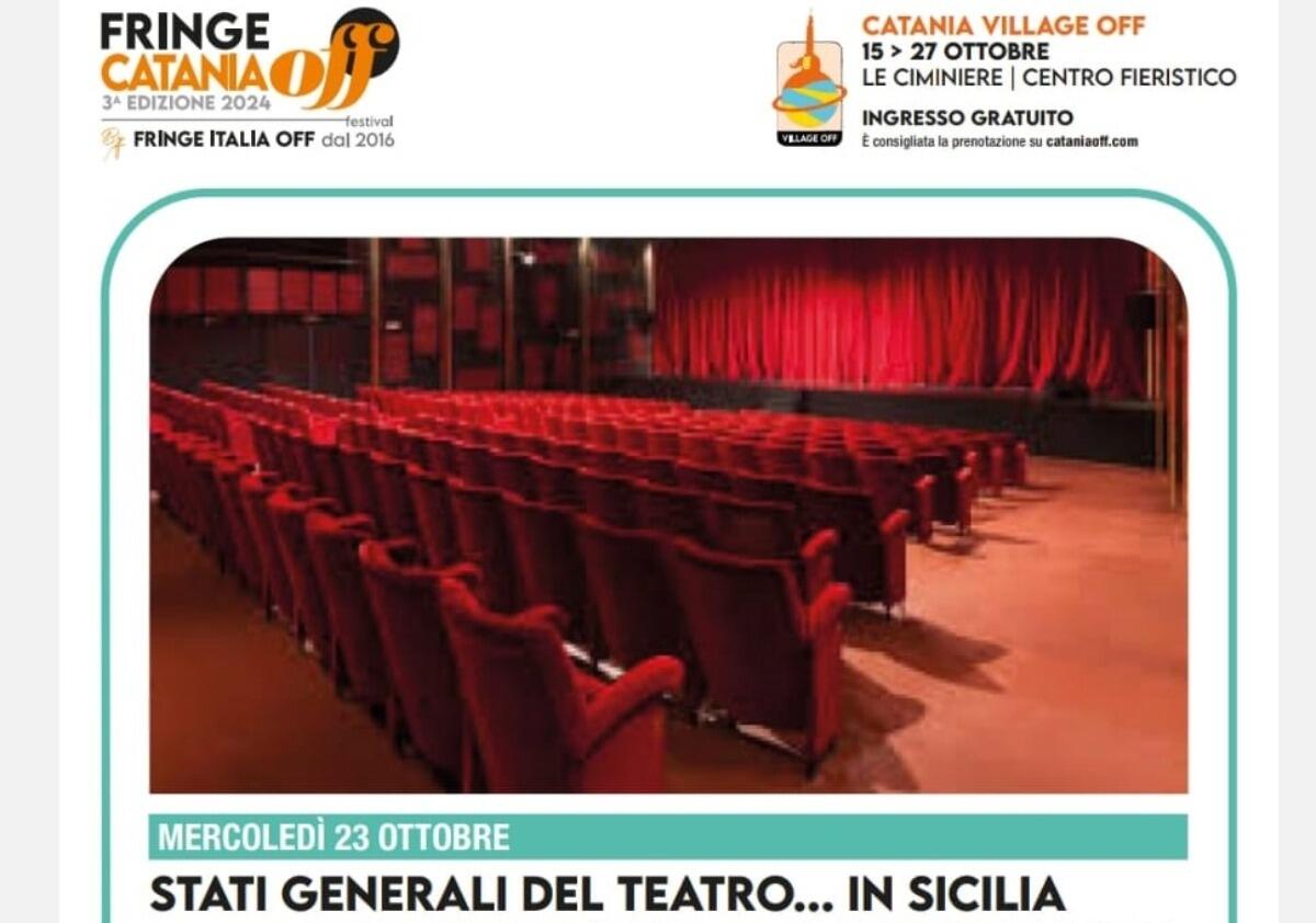Stati Generali del Teatro a Catania | Un nuovo slancio per la cultura siciliana - 