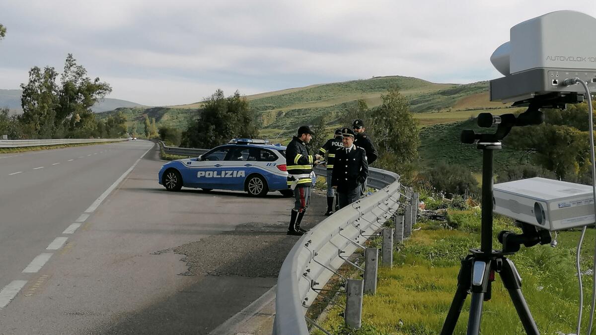 Autovelox Sicilia: le postazioni settimanali comunicate dalla Polizia - 