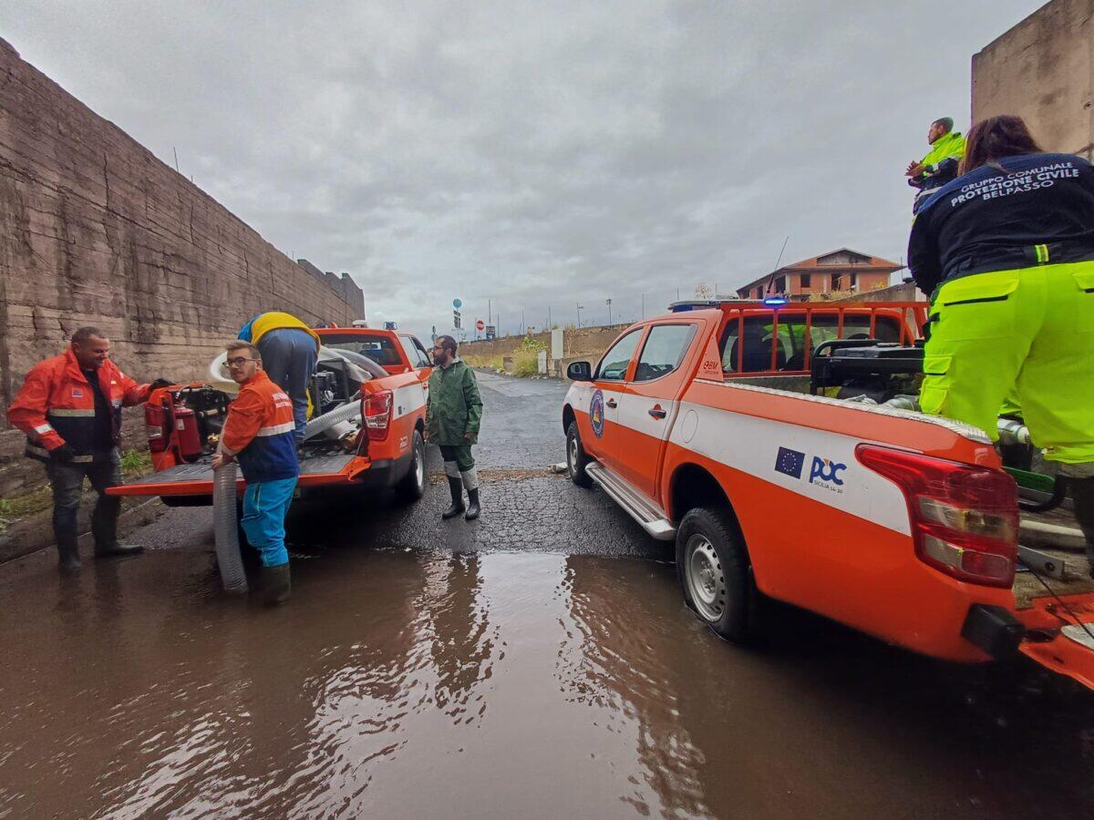 Nubifragi in Sicilia | La vera forza della protezione civile che sta salvando vite! - 