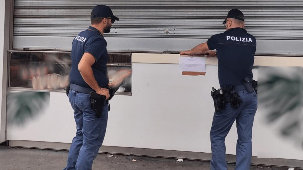Più pregiudicati che clienti al chiosco-bar del viale Mario Rapisardi: interviene Polizia - 
