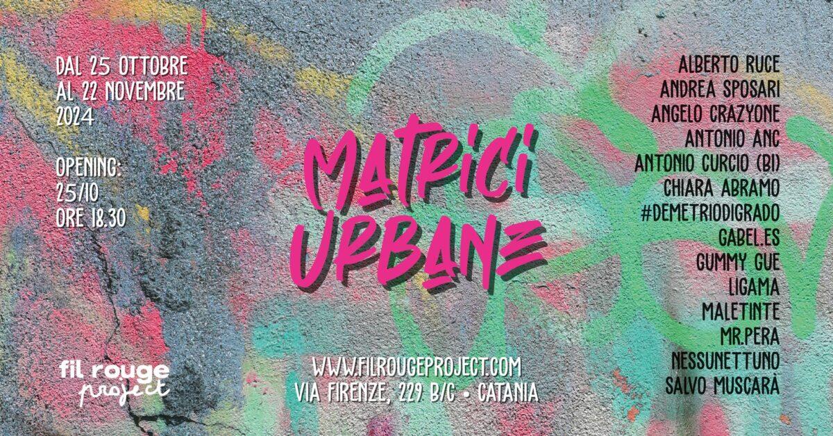 "Matrici Urbane", la prima esposizione collettiva di street artist siciliani - 