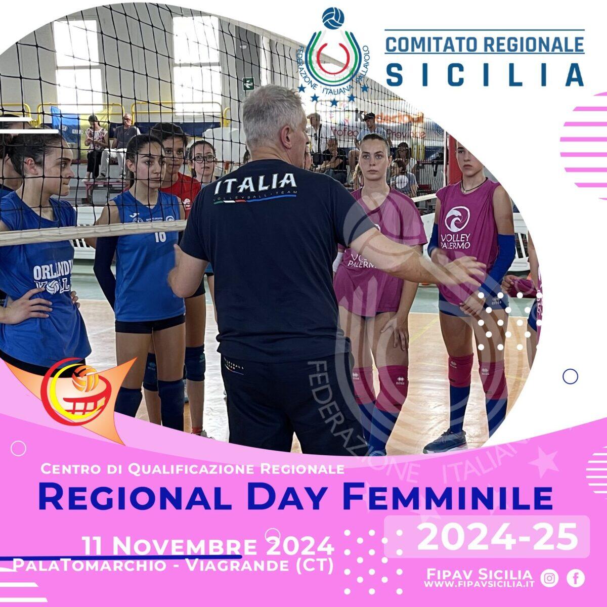 Il Regional Day Femminile si svolge in un luogo segreto | Scopri cosa rende questo evento imperdibile! - 