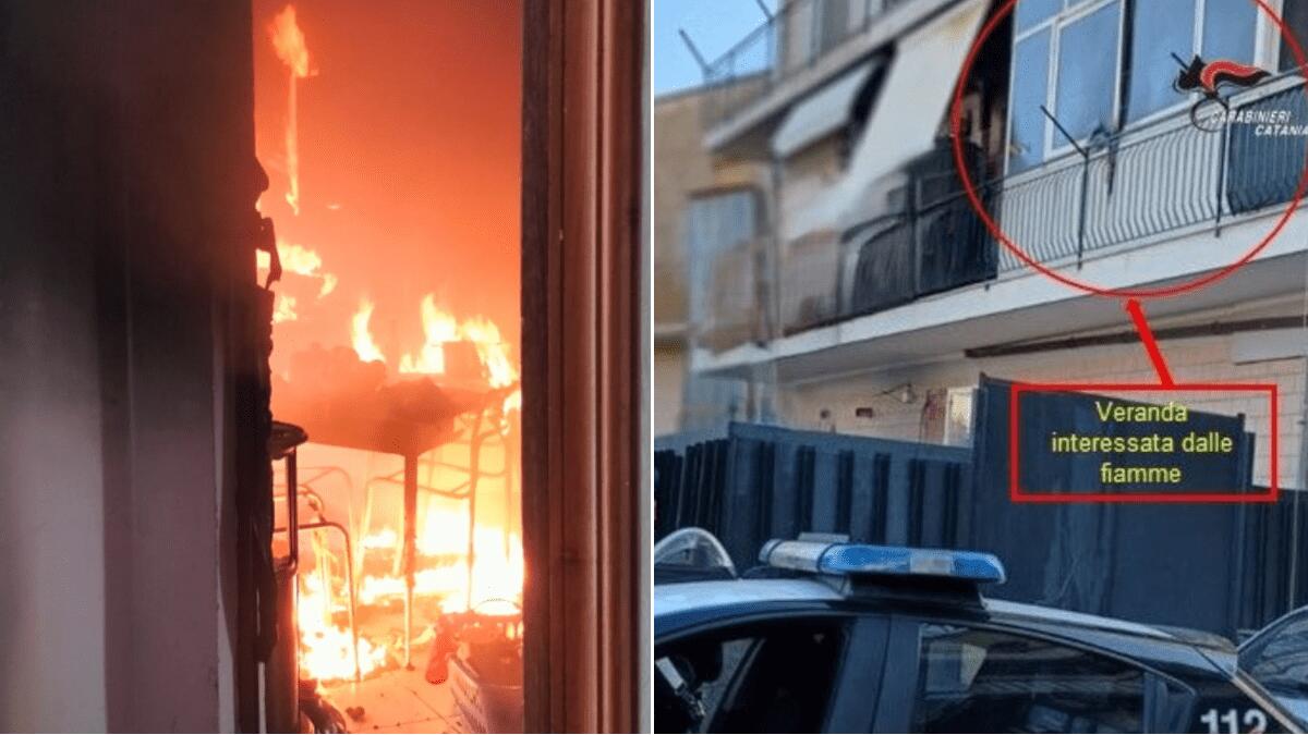 Incendio nel Catanese: anziana disabile salvata dai Carabinieri - 