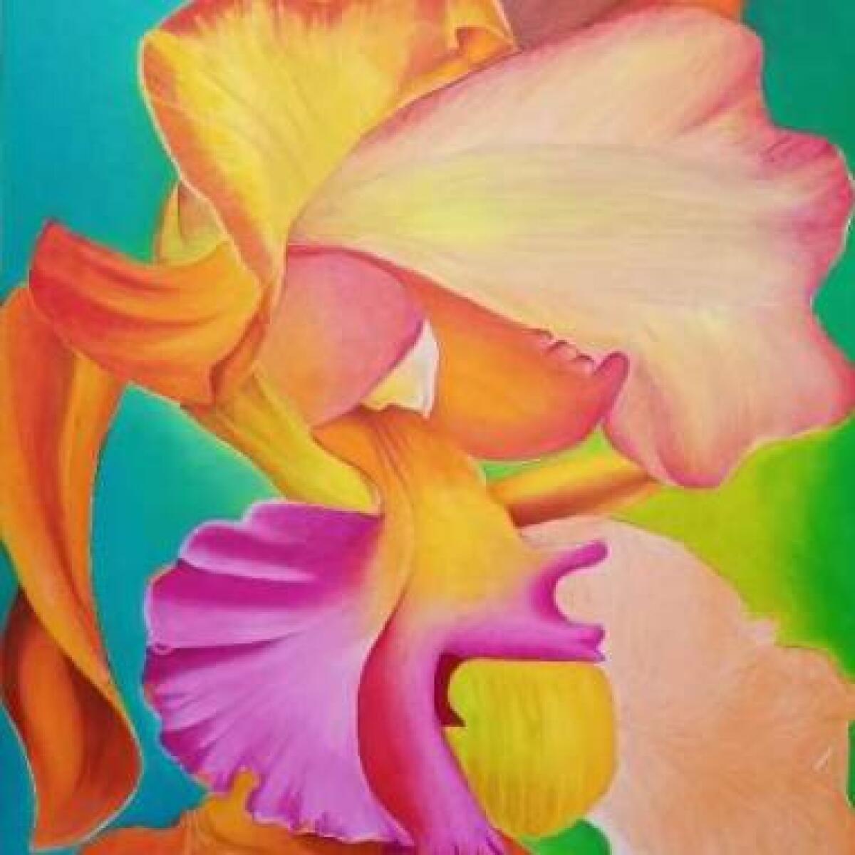 Mostra di Daniela Falcone | Scopri perché queste opere floreali stanno conquistando Palermo! - 