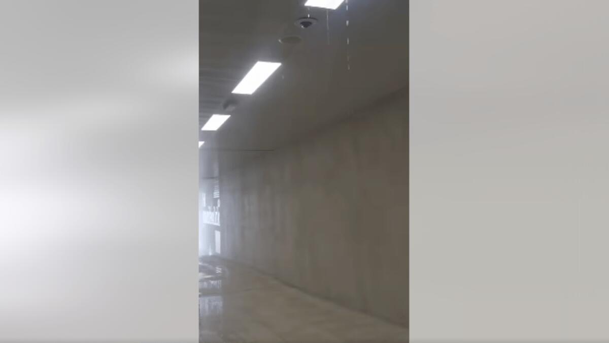 Piove dentro la neo stazione metropolitana di Catania Fontana [VIDEO] - 