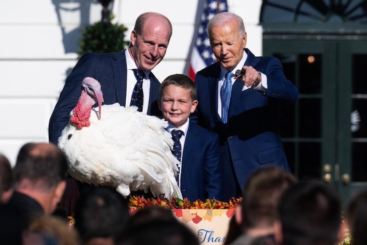 Sorpresa a Washington | Perché Biden ha salvato i tacchini dall'arrosto? - 