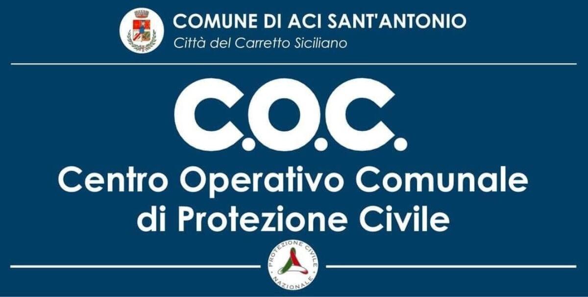 Allerta meteo, a Aci Sant'Antonio attivato il C.O.C. - 