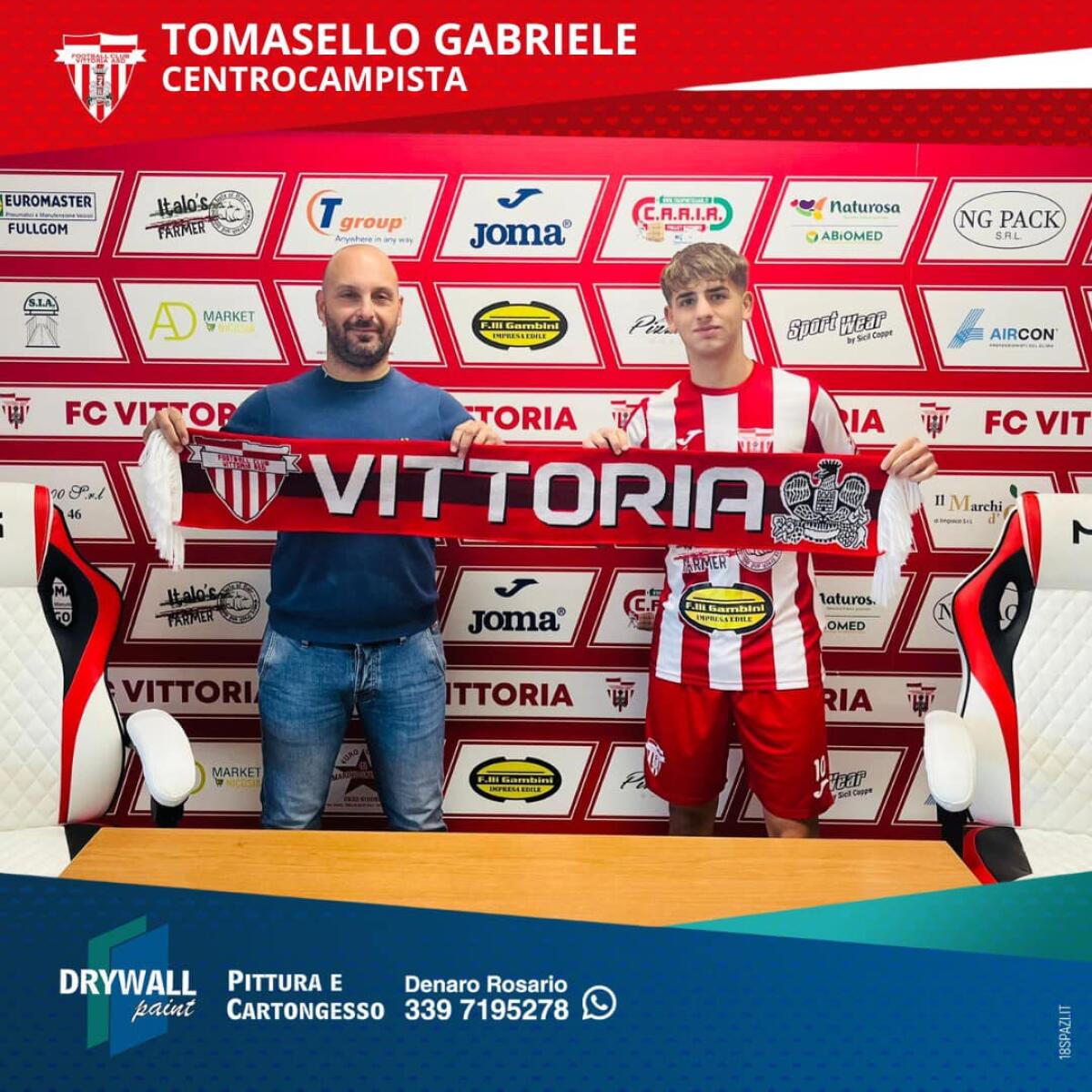 Gabriele Tomasello entra nel FC Vittoria | Il futuro del calcio potrebbe passare da qui! - 