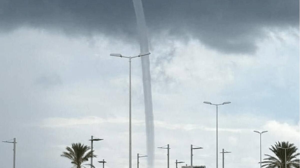 Tromba d'aria nel Palermitano: tra spettacolo e preoccupazione anche per l’aeroporto di Palermo - 