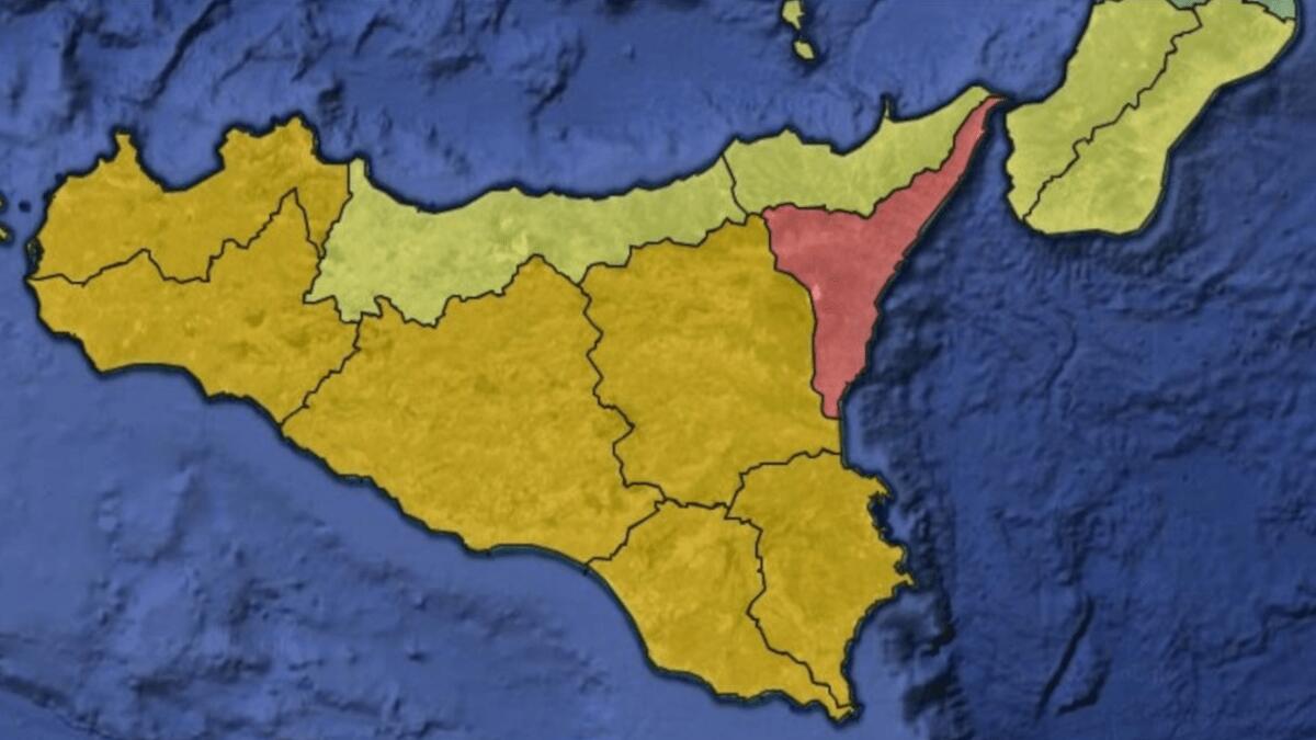 Allerta meteo rossa Catania e Provincia: lista Comuni e scuole chiuse - 