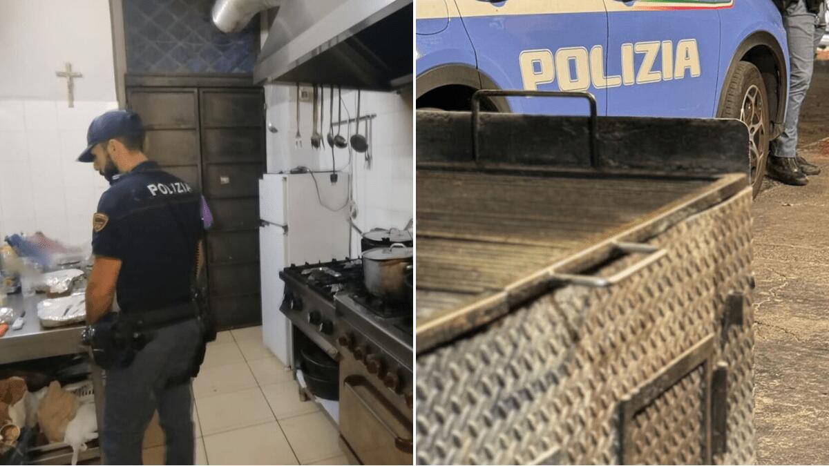 Controlli Polizia panineria e trattoria abusiva via Plebiscito: troppe irregolarità - 
