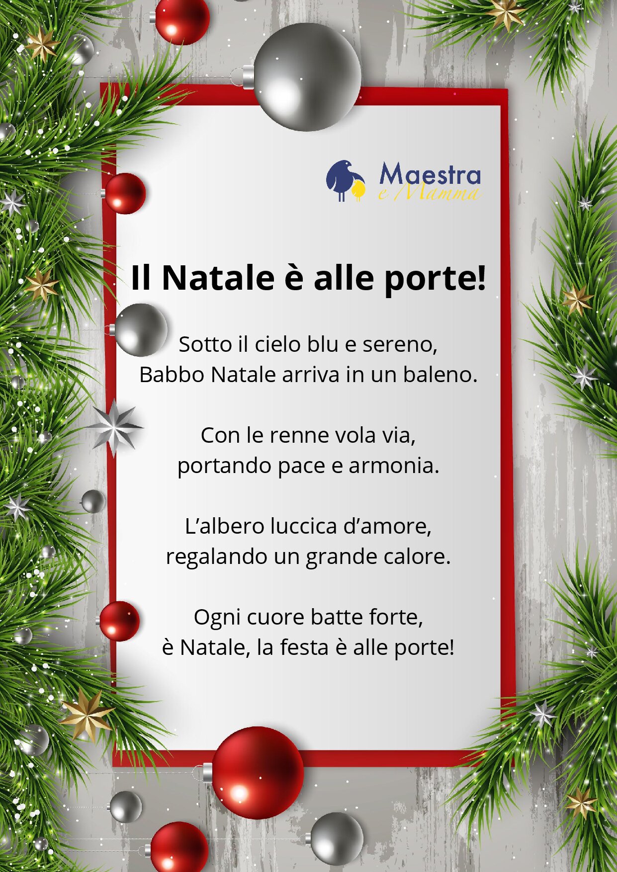 Poesia sul natale il natale è alle porte [2 MB]