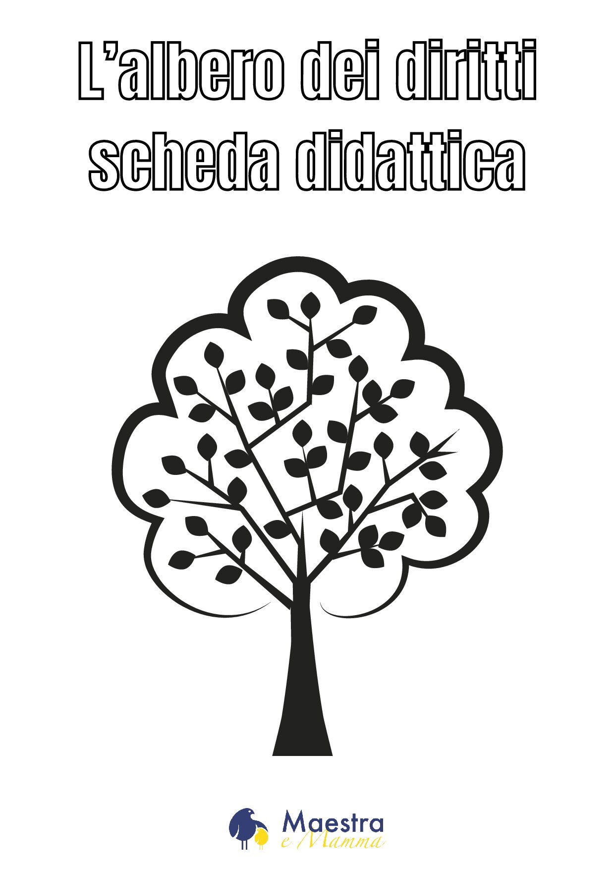 Scheda didattica giornata mondiale dei diritti umani l'albero dei diritti [858 KB]