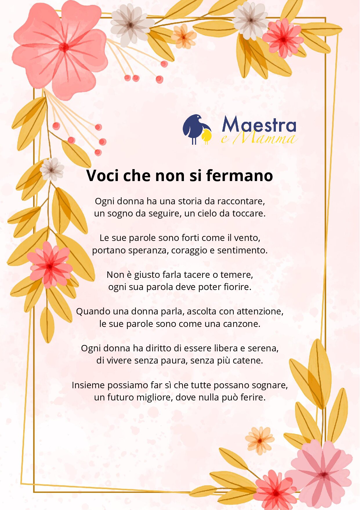 Voci che non si fermano poesia contro la violenza delle donne [849 KB]