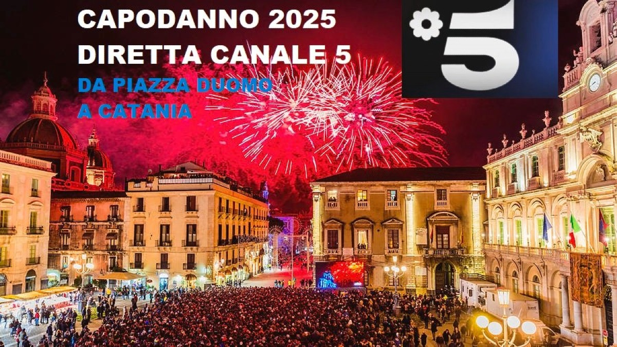 È ufficiale: Capodanno Mediaset a Catania