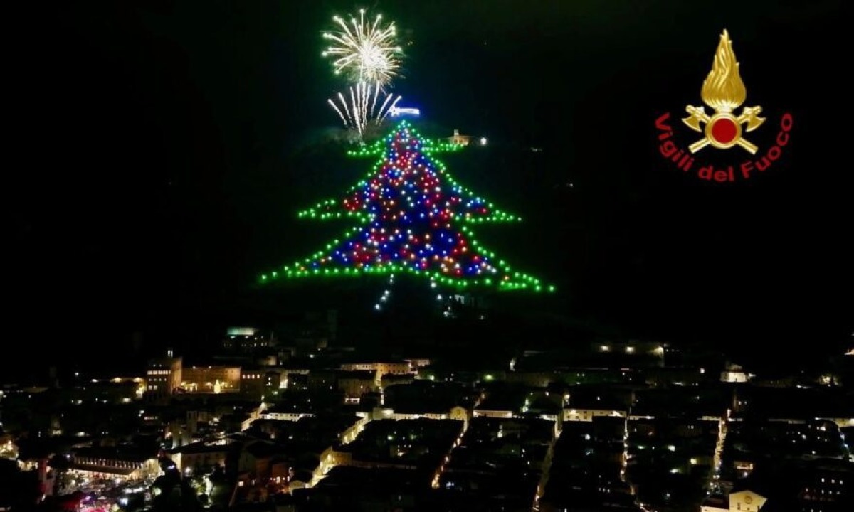 L’albero di Natale più grande al Mondo è in Italia