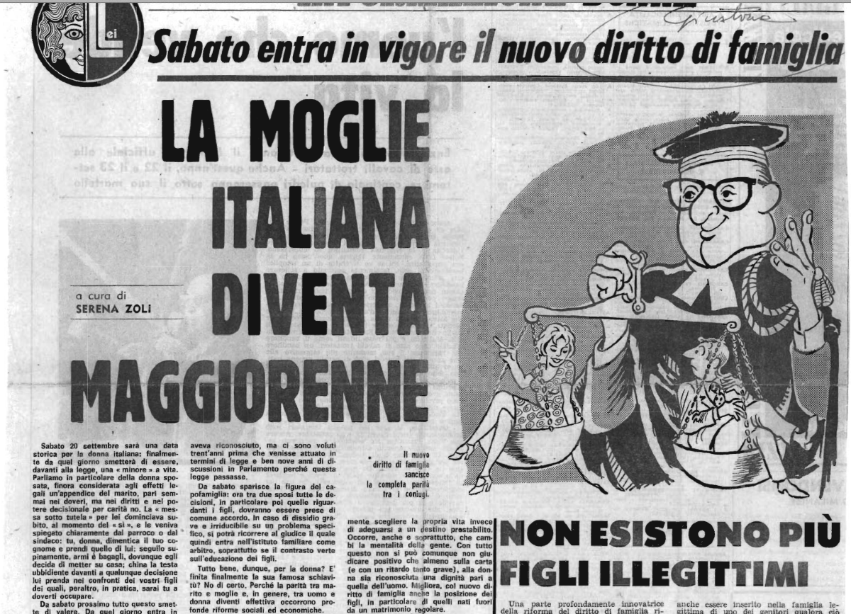 La legge (che non ricordi) del 1975 che ha cambiato la famiglia italiana per sempre!