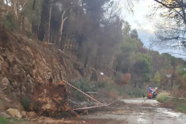 Il maltempo mette in ginocchio il Palermitano: decine di interventi