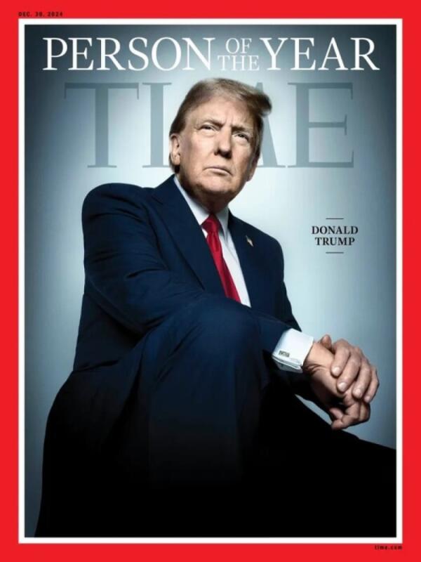 La persona dell’anno per Time è Donald Trump