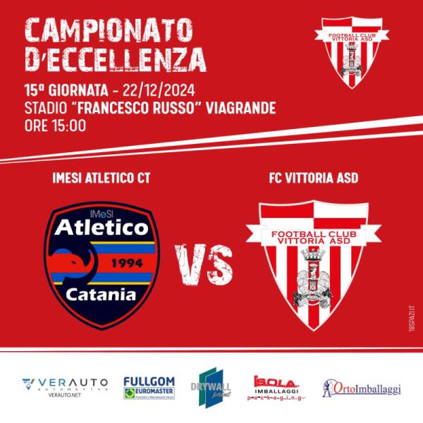 Atletico Catania vs Football Club Vittoria | Può il Vittoria ribaltare il destino nell'ultima partita dell'anno?