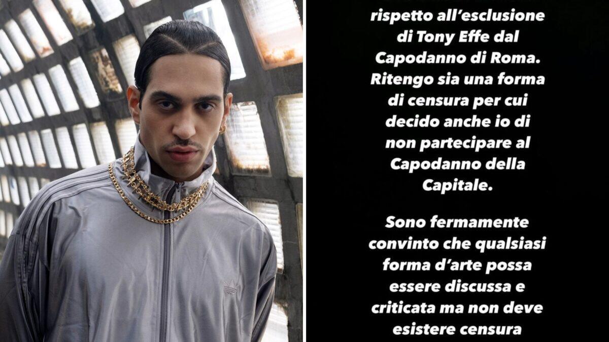 Mahmood si ritira dal Capodanno di Roma | Ecco perché la censura degli artisti è un tema scottante! -