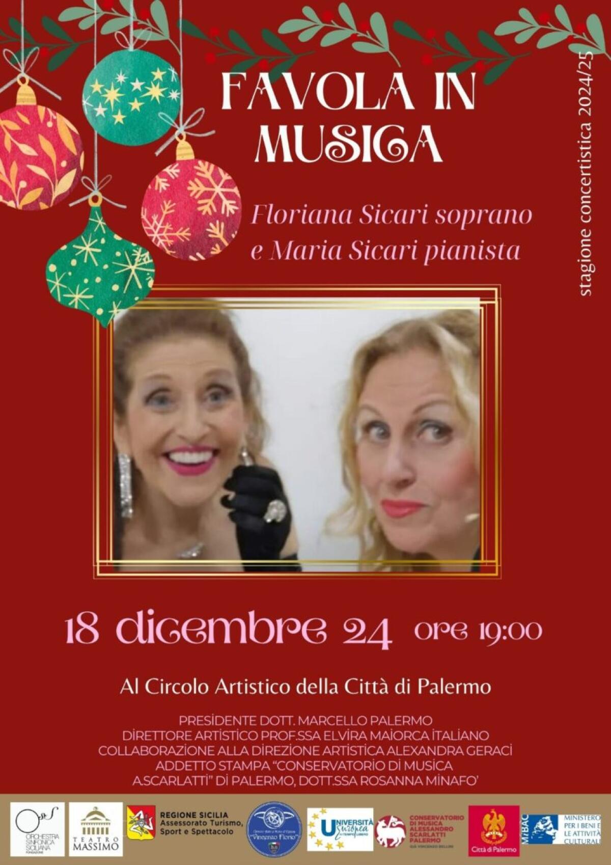 Musica e Magia a Palermo | Scopri il concerto che trasforma il Natale in un'esperienza indimenticabile! -