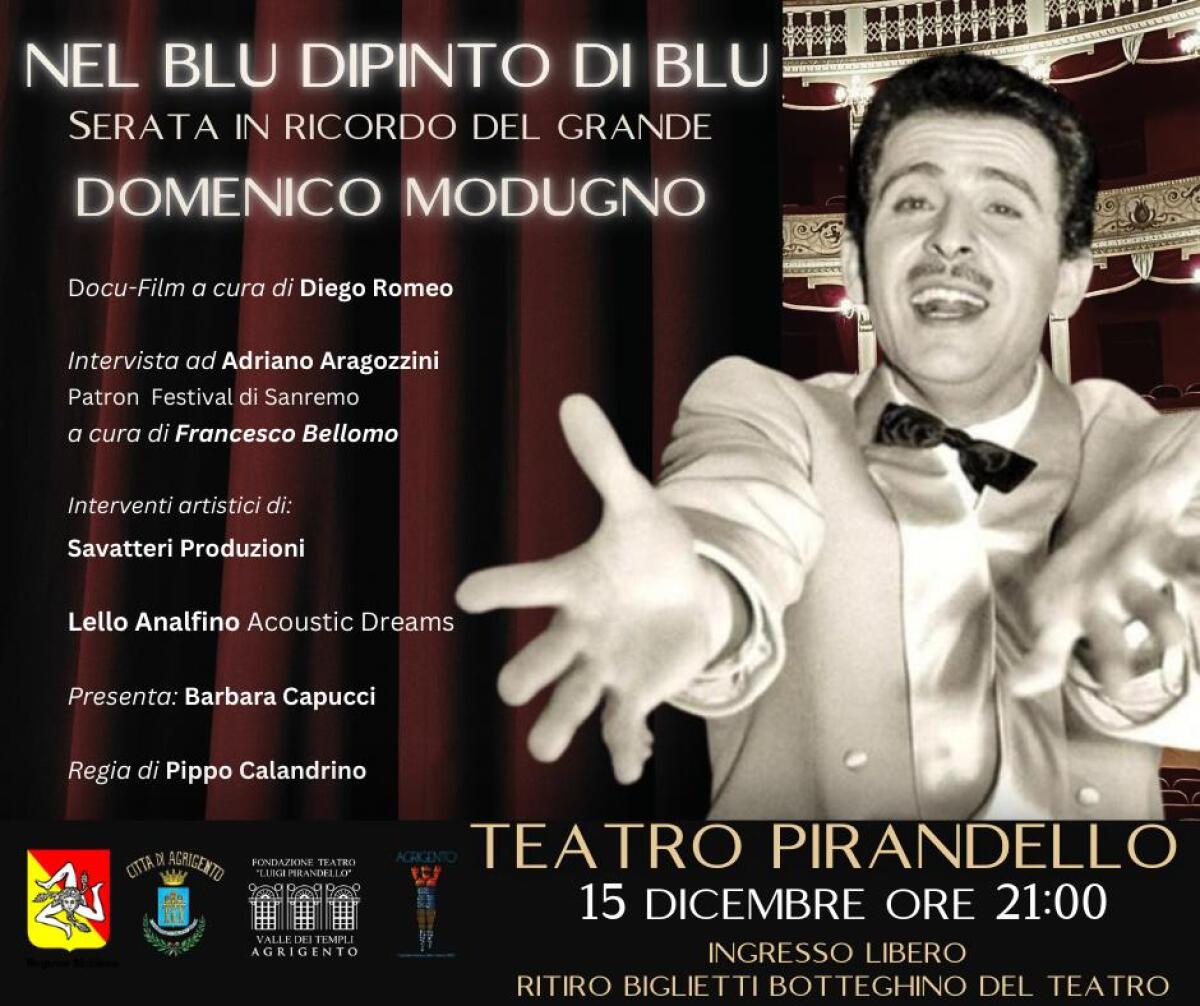 Domenico Modugno rivive in un evento esclusivo | Perché questa serata potrebbe cambiare il tuo modo di vedere la musica italiana!