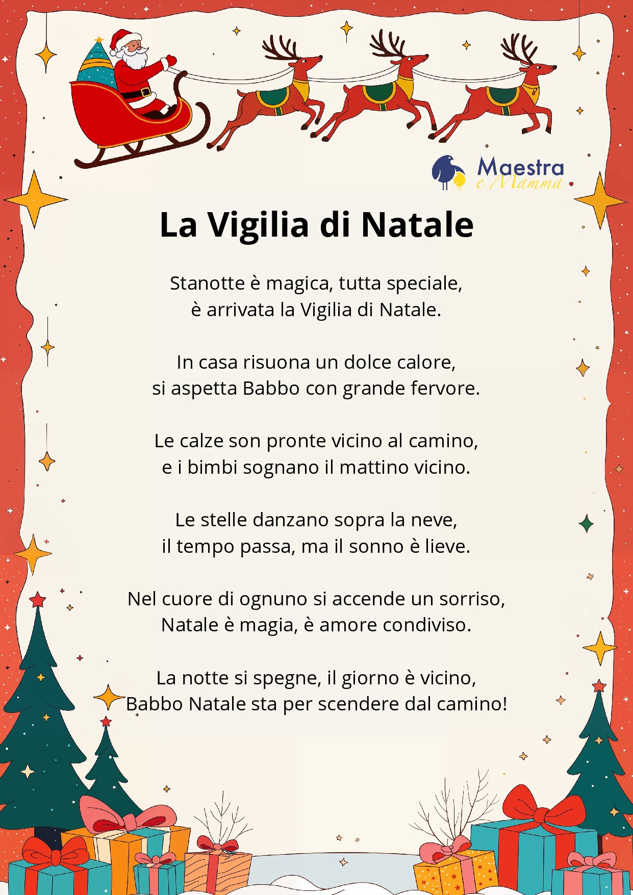 Poesia sulla Vigilia di Natale [2 MB]