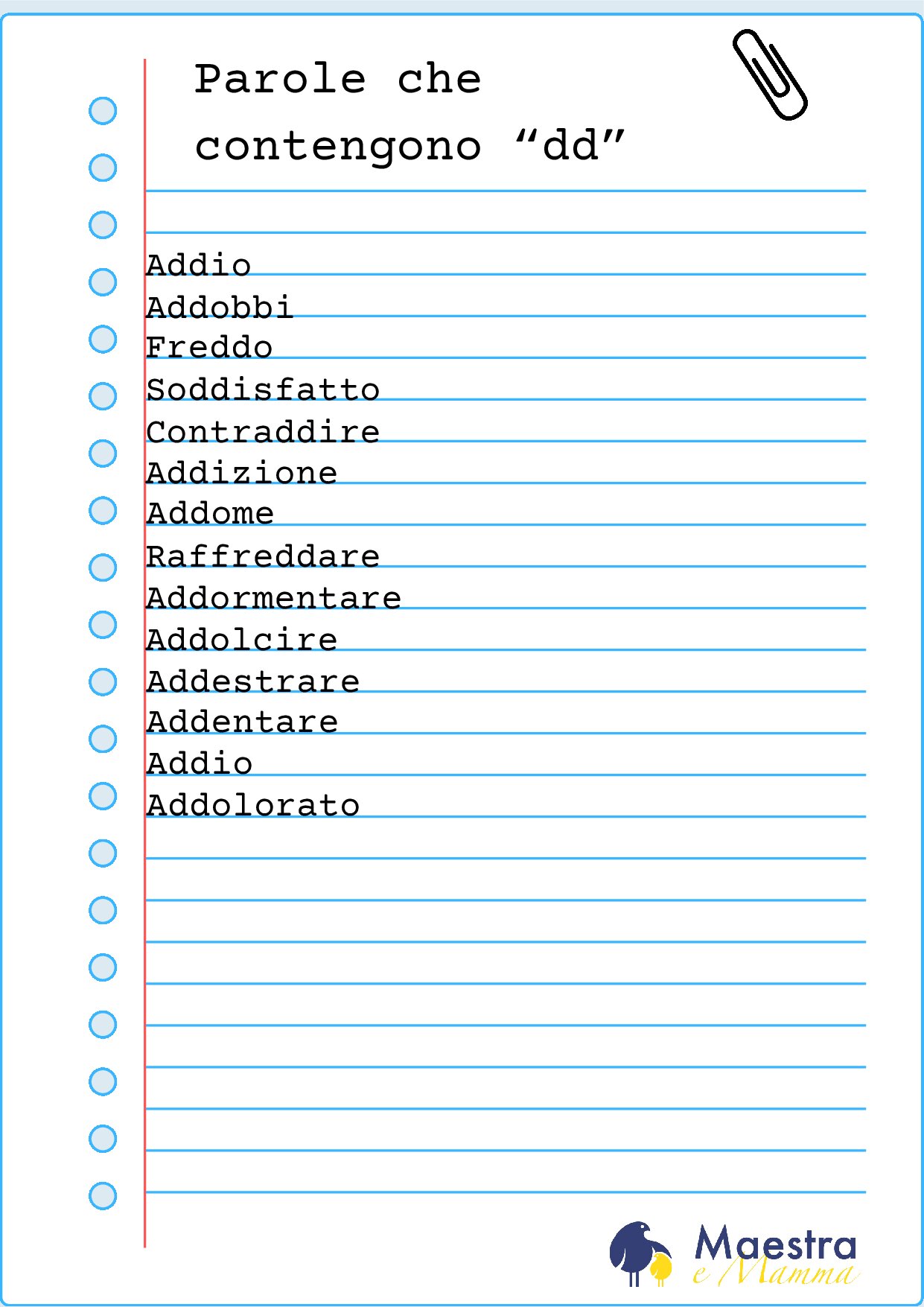 Parole che contengono dd [106 KB]