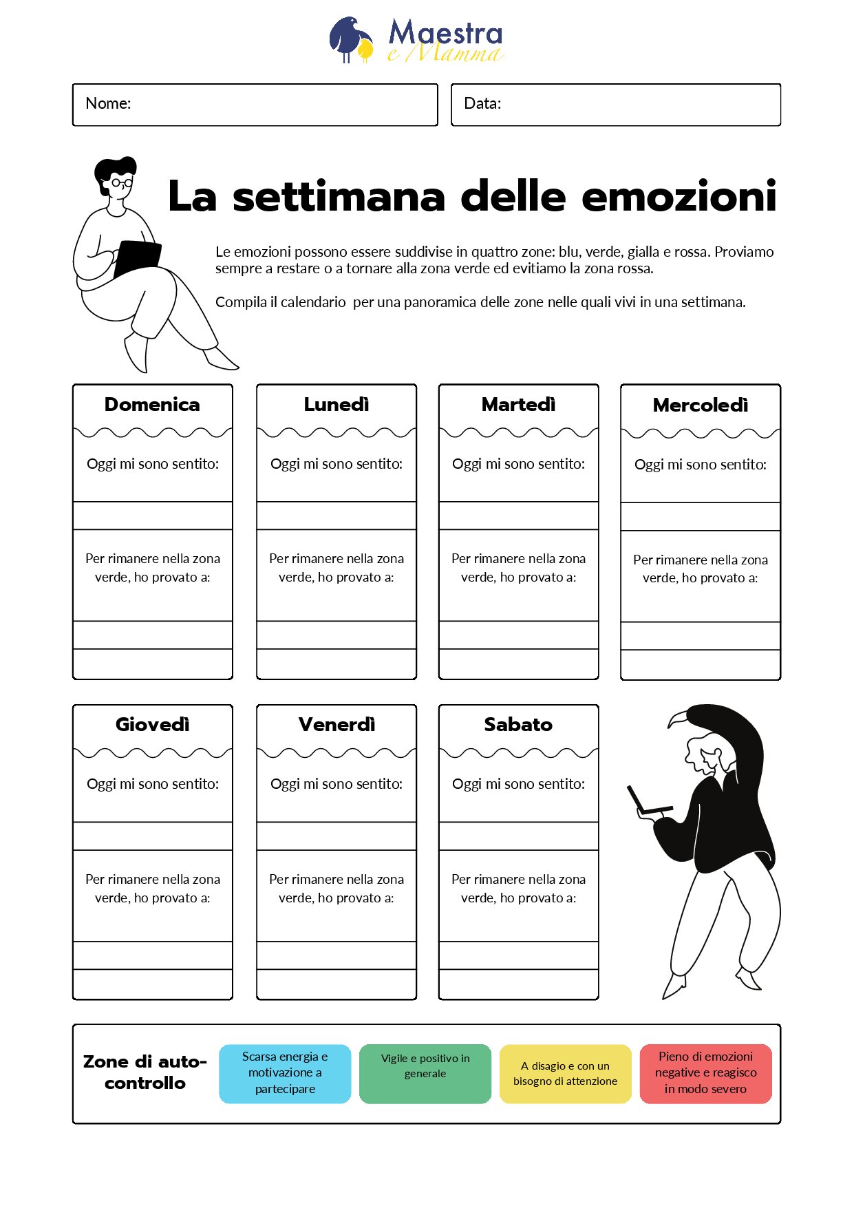 Scheda didattica la settimana delle emozioni [117 KB]